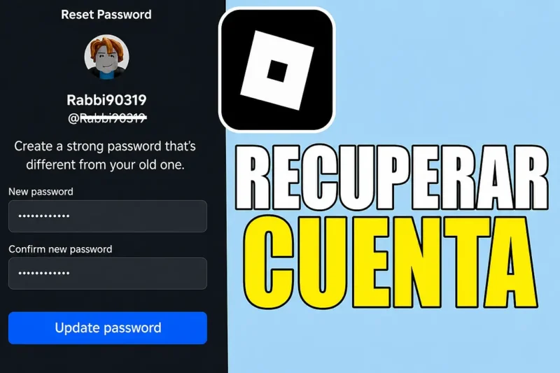 Cómo recuperar una cuenta de Roblox hackeada: pasos oficiales para protegerla